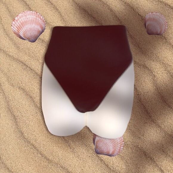 BIKINI  JOE BOXER  PINK LEOPARD Top 2X  BLK High Waisted. BOTTOMS by NAUTICA  12 - Picture 2 of 9